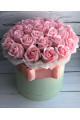 Box of soap roses "Tenderness"